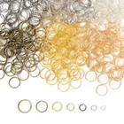 200 шт.лот 5678101214 мм двойные кольца-петли для ключей коннектор для самостоятельного изготовления ювелирных изделий брелок аксессуары для браслетов оптовая продажа