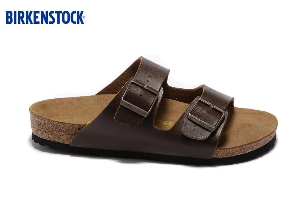 BIRKENSTOCK Arizona пляжные пробковые шлепанцы вход етнамки Мужская обувь для отдыха