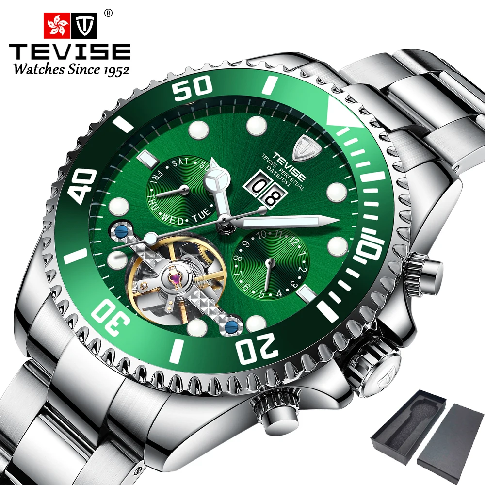 Роскошные брендовые механические часы для мужчин автоматические мужские с