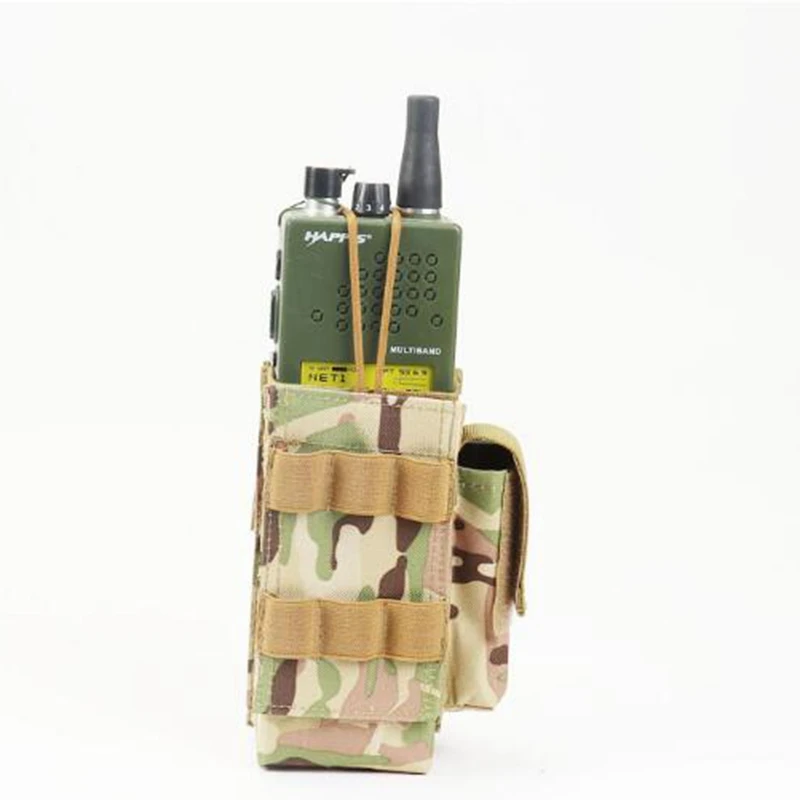Тактическая переносная сумка для раций Molle военная сумка-держатель радиостанции