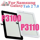 Высококачественный сенсорный экран для Samsung Galaxy Tab 2 10. 0 P3100 P3110, стеклянная панель, дисплей, дигитайзер, датчик
