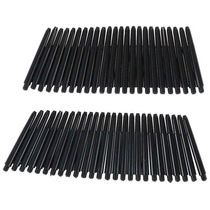 

50Pcs/lot Plastic Darts Rod Stems Darts Accessories For Standard 2BA Screw Thread Nylon Dart Shafts 2BA 48mm Screw Thread
