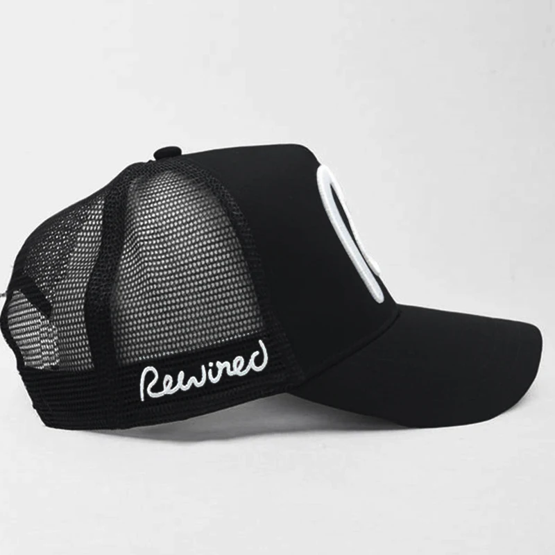 Rewired бейсболка для мужчин и женщин Rewired R Trucker cap модная Регулируемая хлопковая кепка шапки