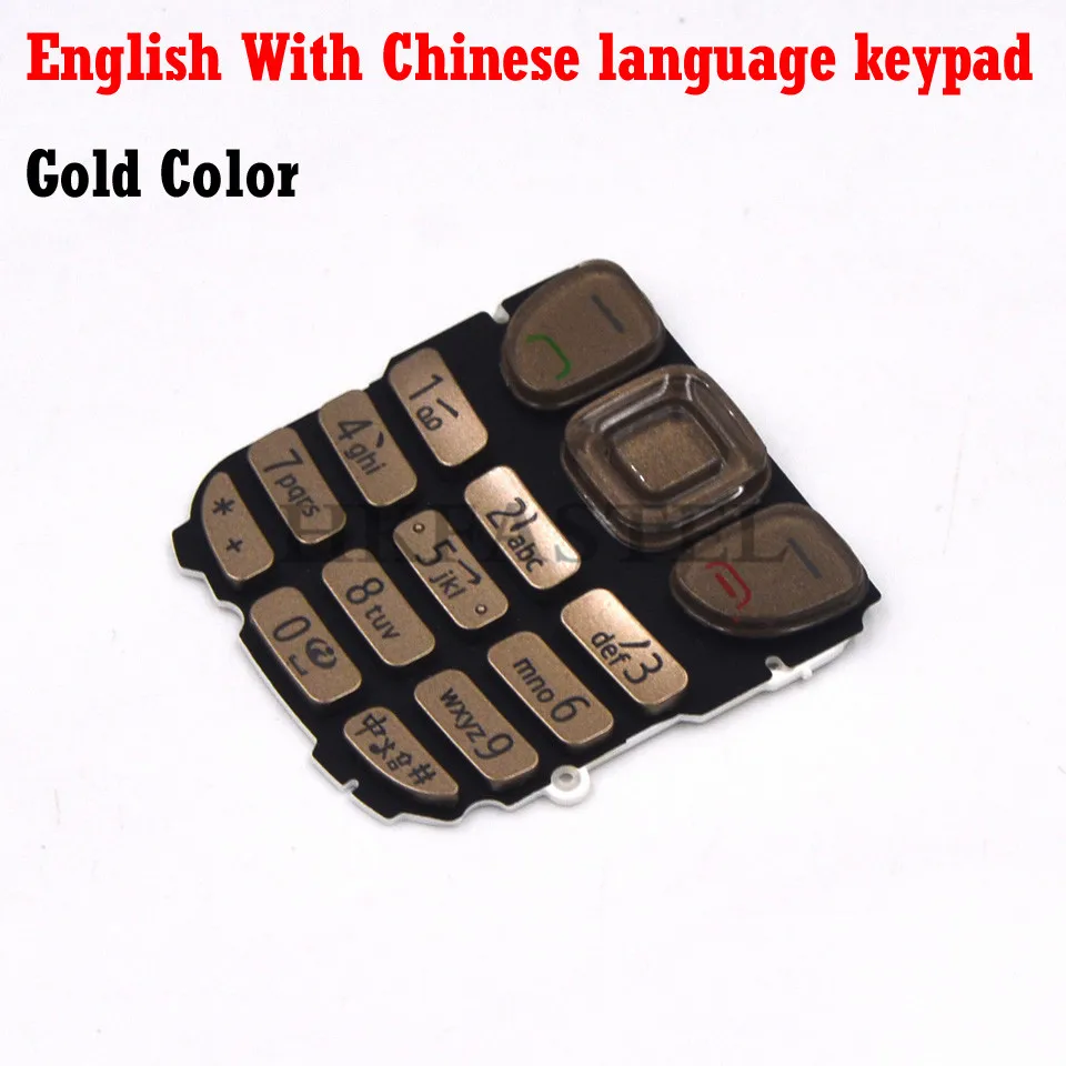 HKFASTEL для Nokia 6303c 6303 Классическая 6303ci 6303i Классическая клавиатура абсолютно новая Оригинальная клавиатура на английском/русском/арабском/китайском языках