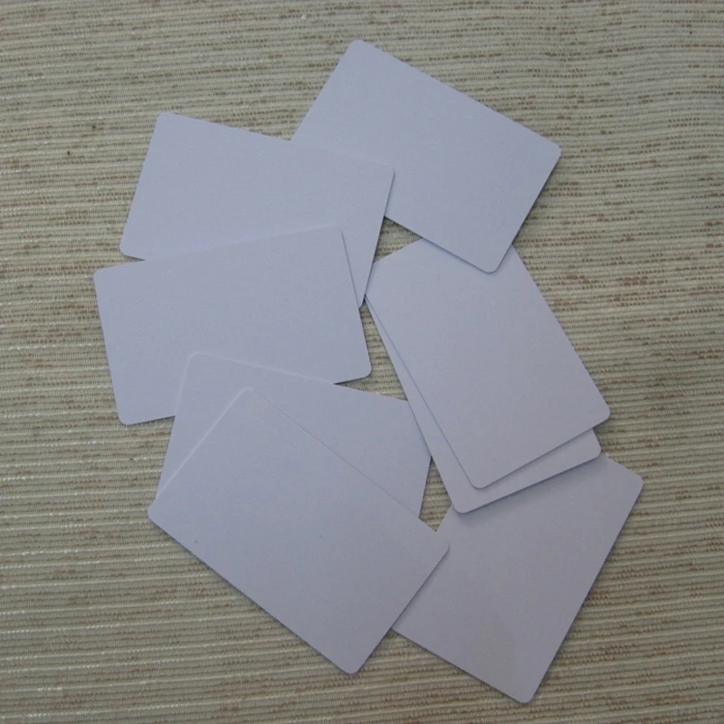 Премиум чистые карточки из ПВХ для ID бейджей принтеров графический качественный