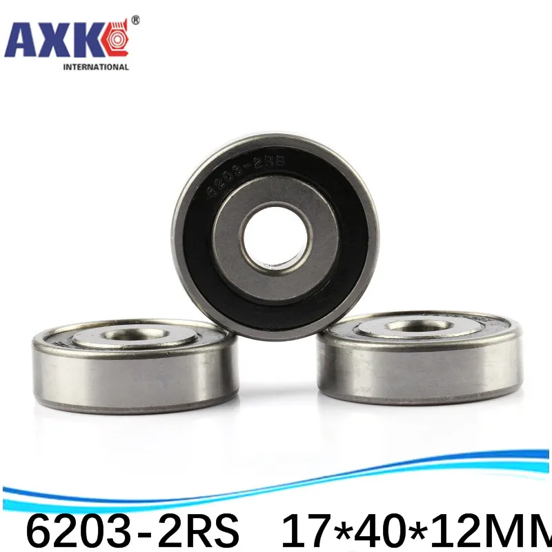 

1pcs double Rubber sealing cover deep groove ball bearing 6203-2RS 17*40*12 mm