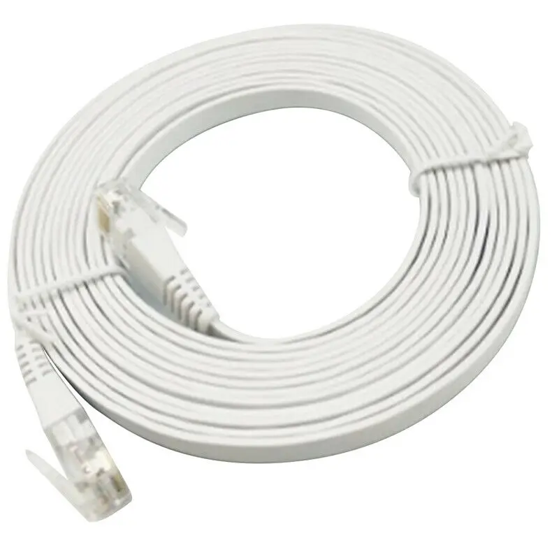 

Сетевой кабель Ethernet CAT 6, 0,5 м, 1 м, UTP кабель, плоский, для подключения компьютера, маршрутизатора, ноутбука