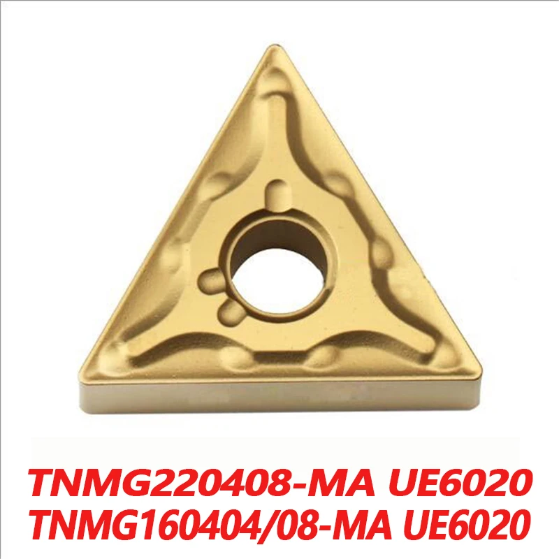 

100% оригинал TNMG160404-MA UE6020 TNMG160408-MA TNMG220408-MA 16 мм токарный станок с ЧПУ вставной карбид лезвие 10 шт эффективный и прочный