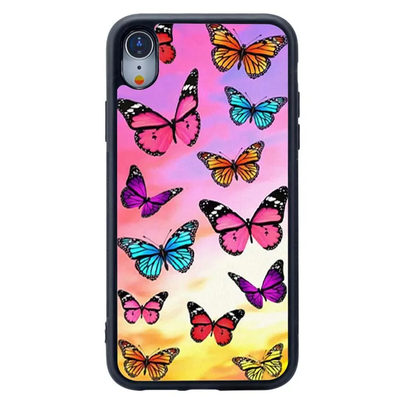 

Cases for Iphone 12 Mini Pro Max Mix Color Butterfly Phone Cover for Apple Iphone 11 Pro Max X XS Max XR 7 8 Plus SE 2020