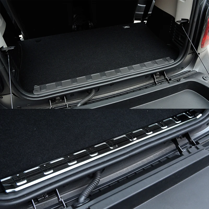 Защитная накладка на заднюю багажник автомобиля защитная педаль из нержавеющей