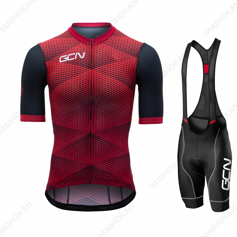

Новинка 2021 г., GCN комплект из Джерси для велоспорта, Ropa Ciclismo, дышащая велосипедная одежда, одежда для езды на велосипеде, спортивный комплект ...