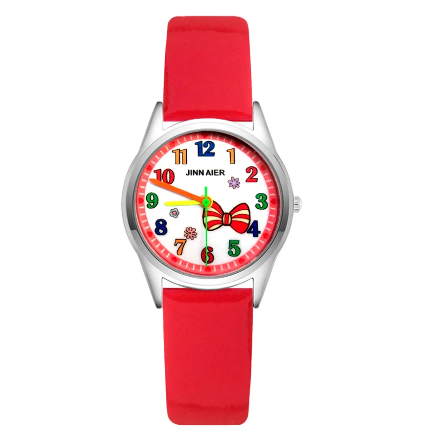 3D Детские часы кварцевые красивые мультяшная заколка для волос мини детские