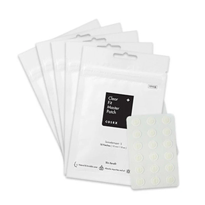 

COSRX Clear Fit Master Patch 18 patches Ultra-thin Hydrocolloid Acne Patch Acne Remover Facial Mask Cover Spots Korean cosmetics