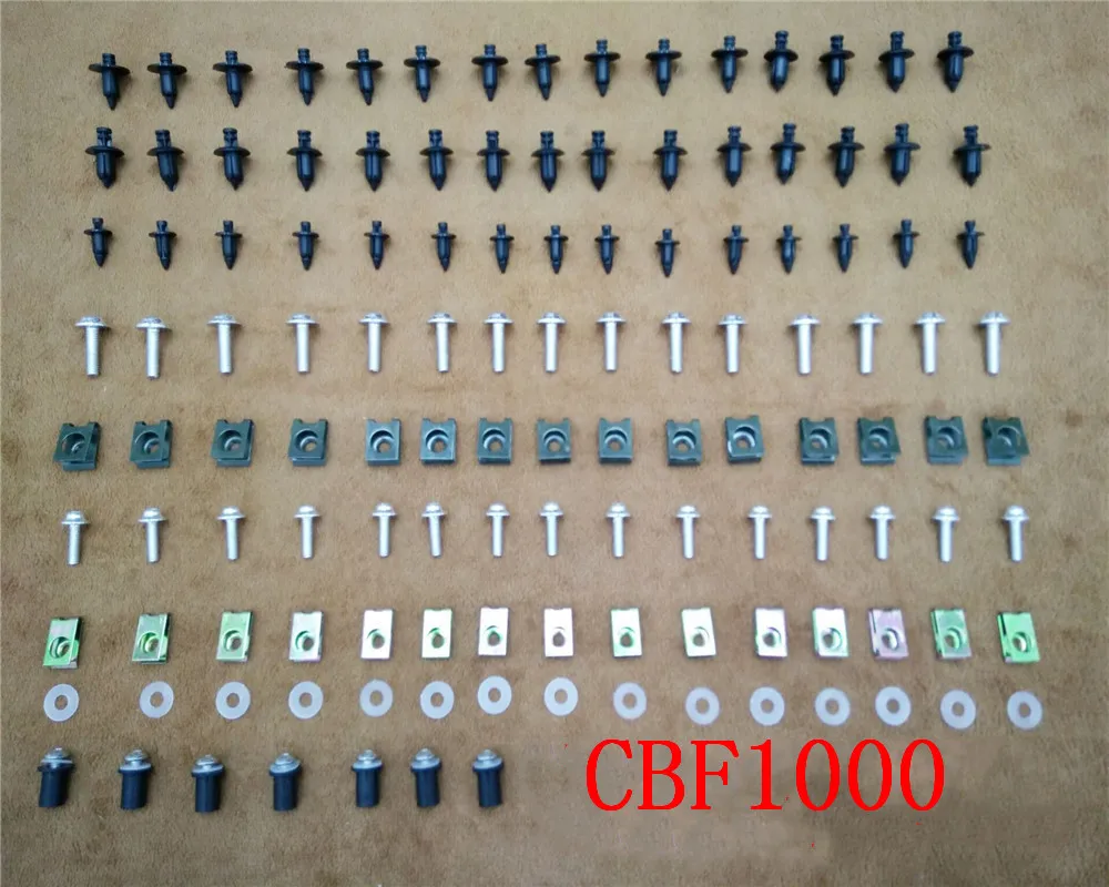 

Обтекатель кузова Комплект болтов Винты для HONDA CBF1000 2006-2009