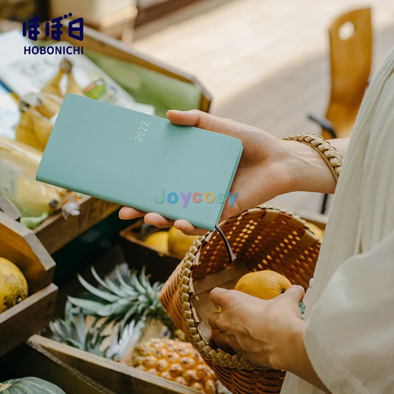 Hobonichi 2022 недельный нюанс: виноград/Мятная сода еженедельный блокнот китайский и