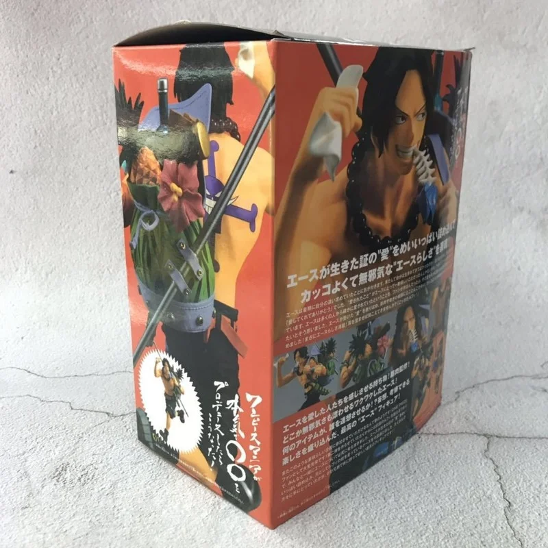 

Anime ONE PIECE Portgas D Ace Running with Backpack Figure Model Toy