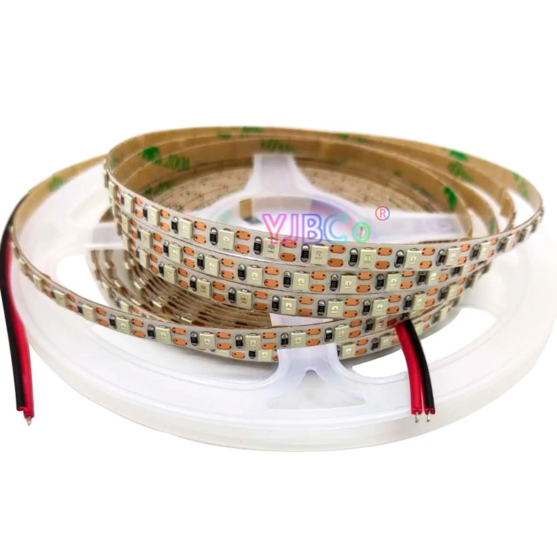 5V PCB 8mm 120LEDs/M 5M 2835 SMD Flexible LED Strip Light White/Warm White/Red/Green/Blue/CCT Lamp Tape Not waterproof