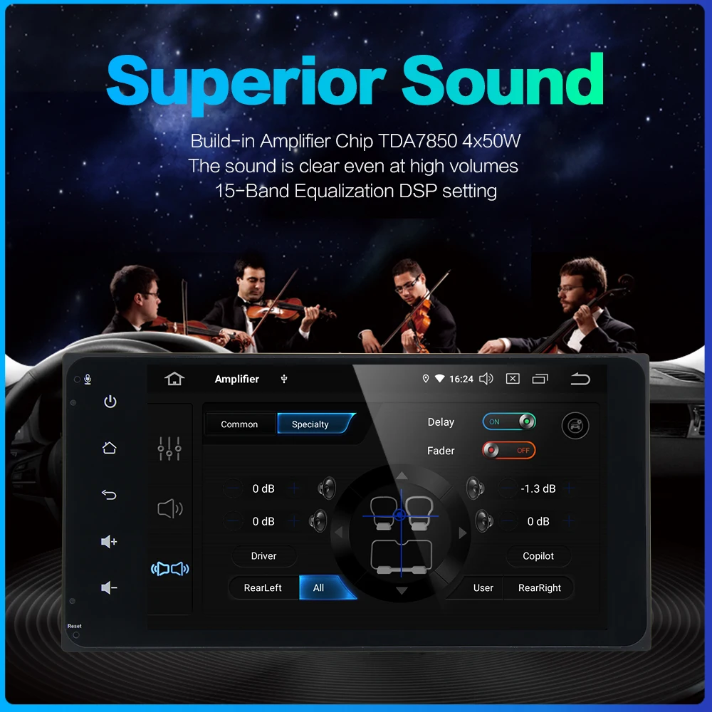 7 &quotавтомобиль 2 Din Android 9 0 радио GPS для Toyota Corolla Camry Prado RAV4 Highlander Yaris Tundra Sequoia 4 Runner 86