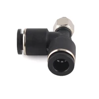 pd mini connector t threaded side tee m3 m5 m6 connection 3 4 5 6mm airway quick coupling