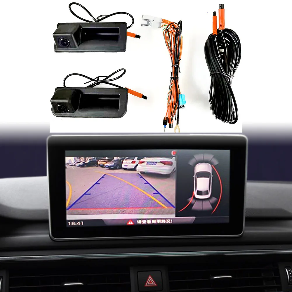 

For Aud for Volkswagen for Skoda original car screen car track camera dynamic ruler line free programming handle camera