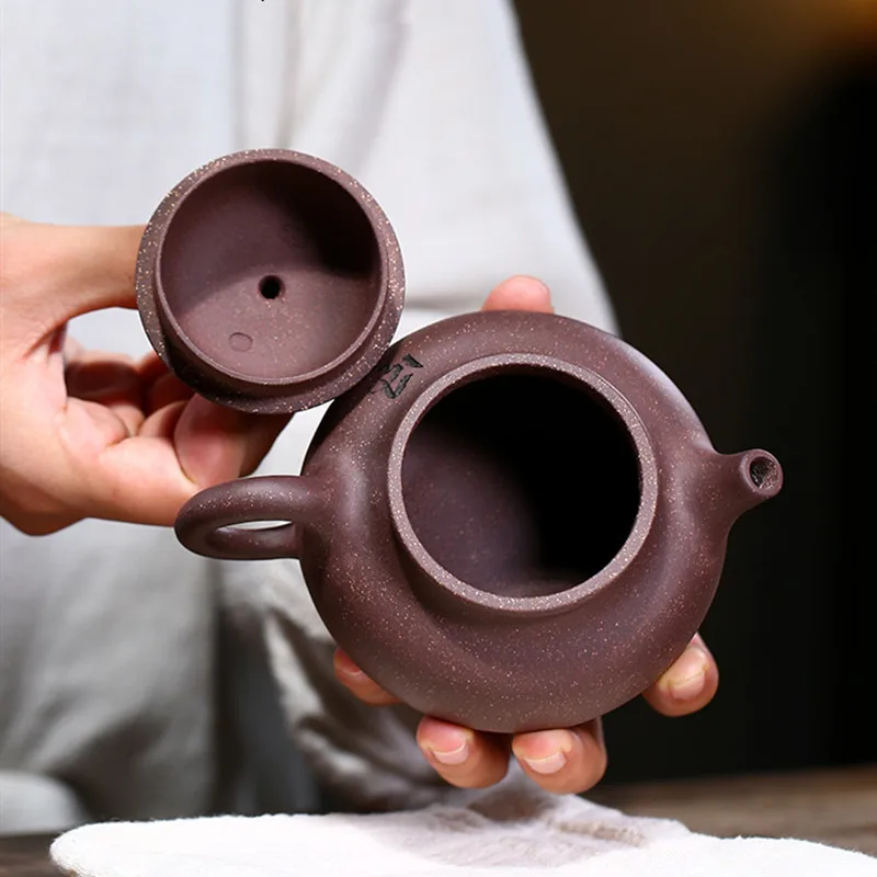 

230ml Yixing Famous Purple Clay Teapots Traditional Handmade Tea Pot Beauty Kettle Chinese Zisha Teaware Tea Ceremony Customized