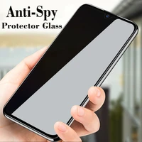 50pcslot anti peep spy protective tempered glass for xiaomi redmi k20 pro k30 10x pro 8a 9a 7a privacy screen protector glass