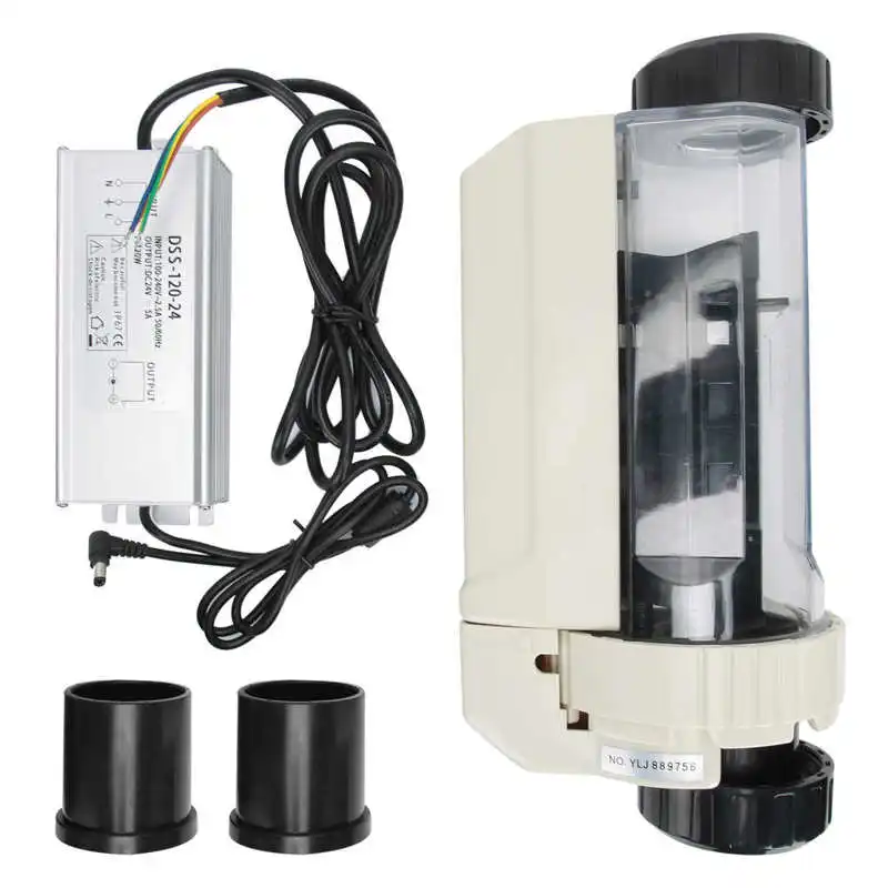 

Cloreador para piscina ec12 12 g/h, gerador de cloro para piscina, saleiro
