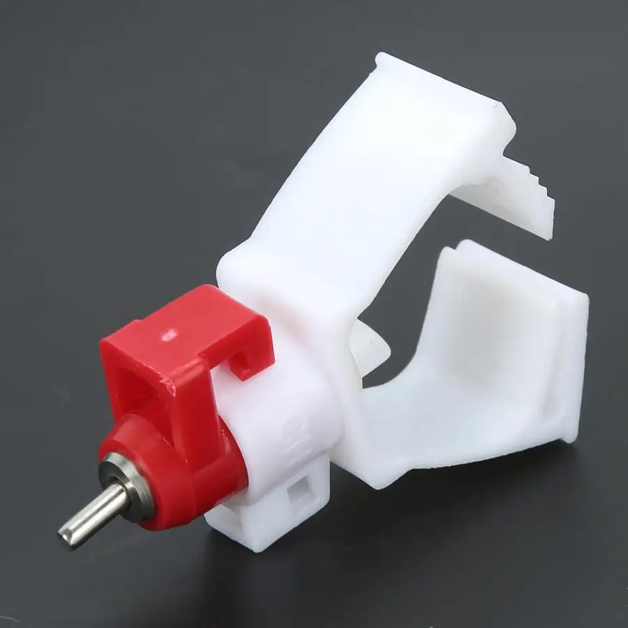 Поилка для кур 20 шт квадратная трубка автоматическая поилка птиц Питьевая соска