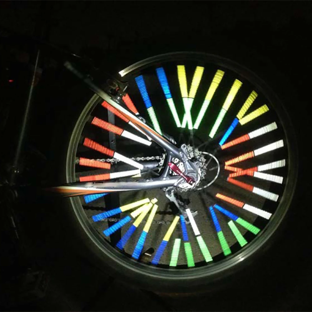 12 шт./упак. 75 мм Фурнитура для бижутерии обод колеса велосипеда светоотражающий