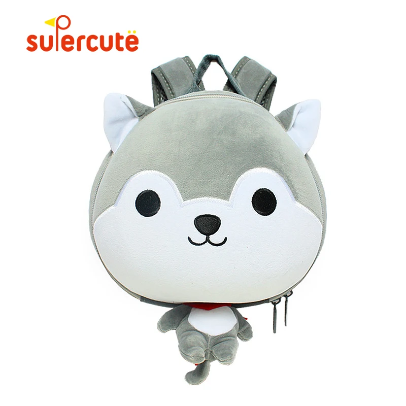 

Рюкзак для мальчиков, с 3d-изображением собаки Шиба-ину, От 1 до 4 лет