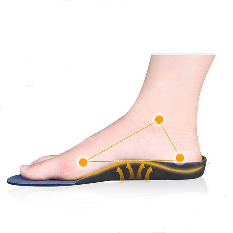 High Quality Flat Foot Orthopedic Insoles For Shoes Soles Inserts Arch Support Corrector Men Women Shoe Pad Eva Sports Insoles