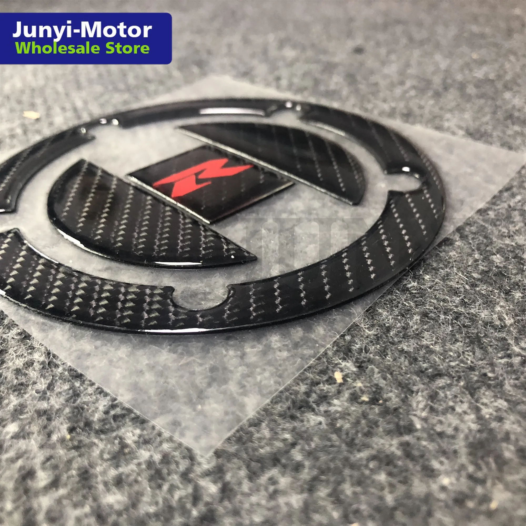 3D наклейка на крышку топливного бака из углеродного волокна для Suzuki GSXR GSX R 600 750