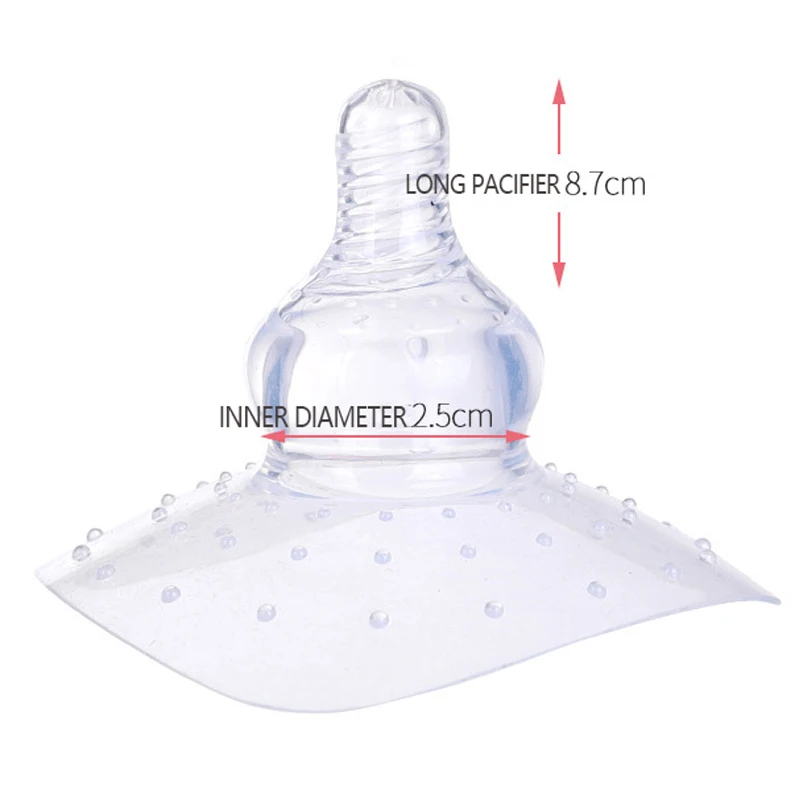 

New Breastfeeding nipple protector Triangular petals Transparent silicone breast pump silicone nipple breast pump accessories