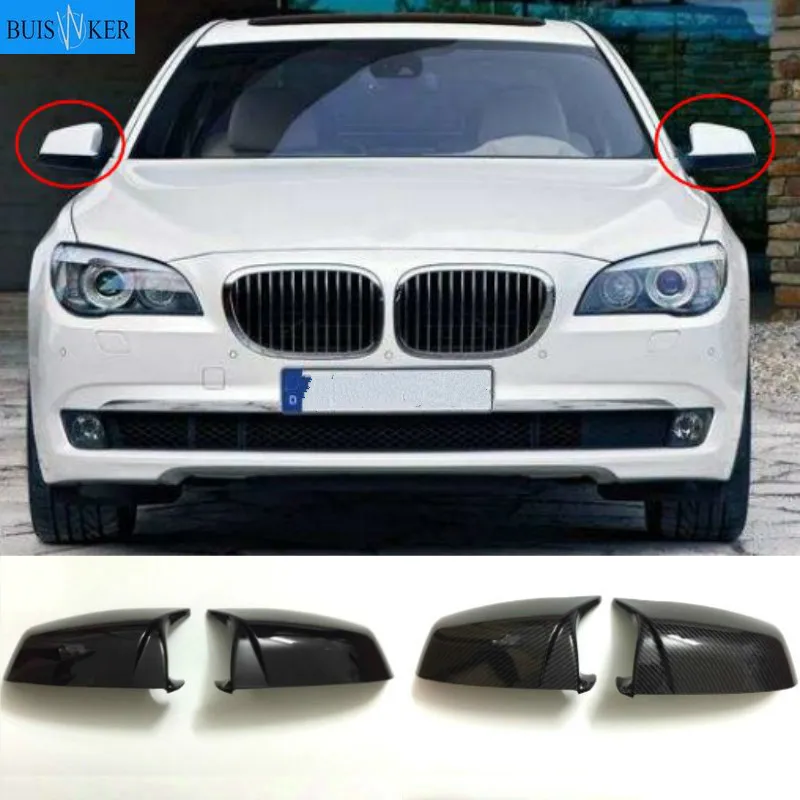 

Для BMW 5 6 7 серии E60 E61 E63 E64 F06 F07 F10 F11 F13 F01-F04 паттерн углеродного волокна черная сторона крыло Зеркало заднего вида крышка Кепки