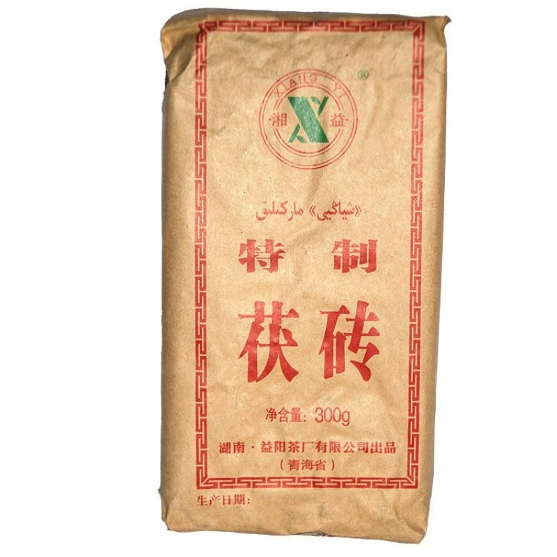 Чай Хунань фу специальный китайский Xiang Yi Yiyang Anhua Темный чай Hei Cha Fu кирпичный 300