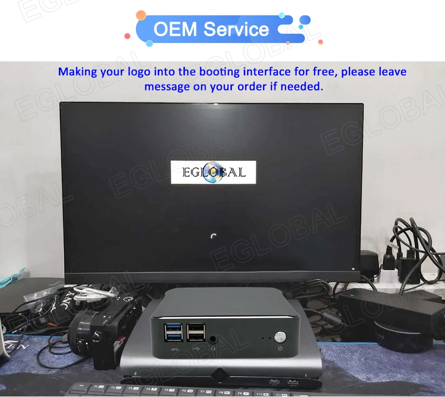 Eglobal Мини ПК i7-8565U I5-8265U I3-8145U 2* DDR4 Оперативная память NVME M.2 SSD карман Nuc ПК Windows 10 Pro Тип-c 4K HDMI2.0 DP