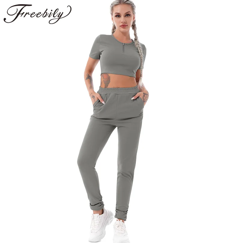 

Sexy Seamless Running Yoga Outfits Suit Sportswear Workout Sports Cropped Top High Waist Gym Fitness Pants Leggings Sports Set