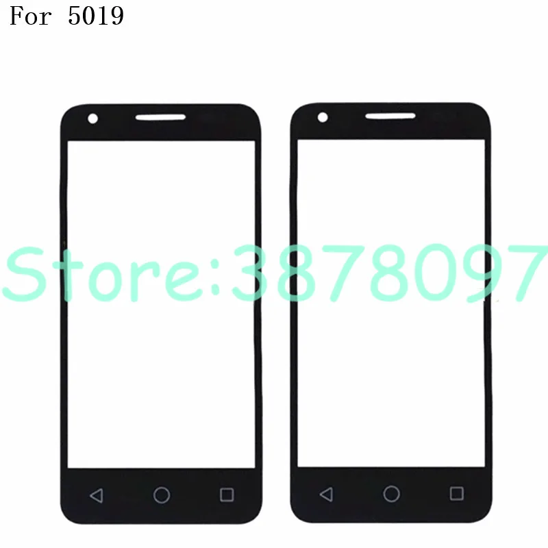 Оригинальное 4 5 &quotсенсорный экран внешнее Переднее стекло для Alcatel One Touch 5019 5019A