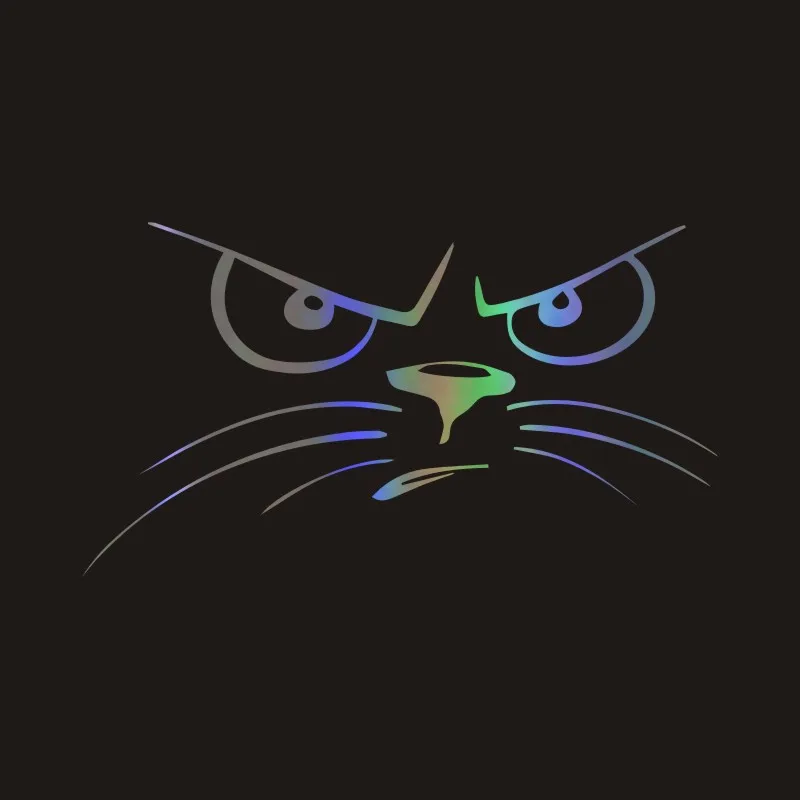 Автомобильные 3D наклейки, 11 х20 см, забавные виниловые наклейки и наклейки на окна, наклейка с котом Саймоном в автомобиле, аксессуары для стайлинга автомобиля