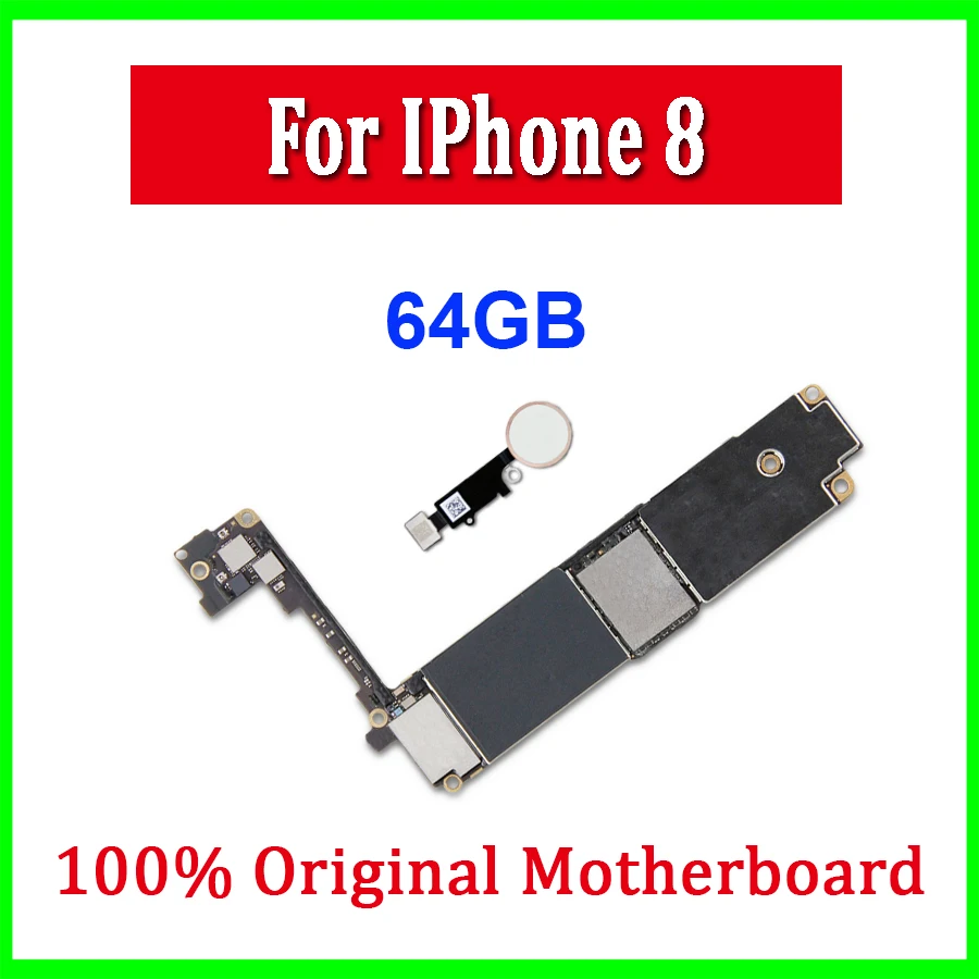 Для iphone 8 материнская плата с сенсорным Идентификатором 100% разблокированная