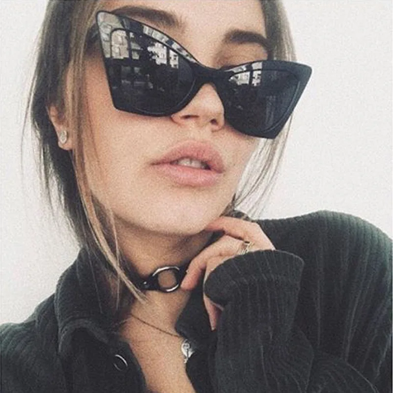 Женские солнцезащитные очки кошачий глаз брендовые дизайнерские Modis с