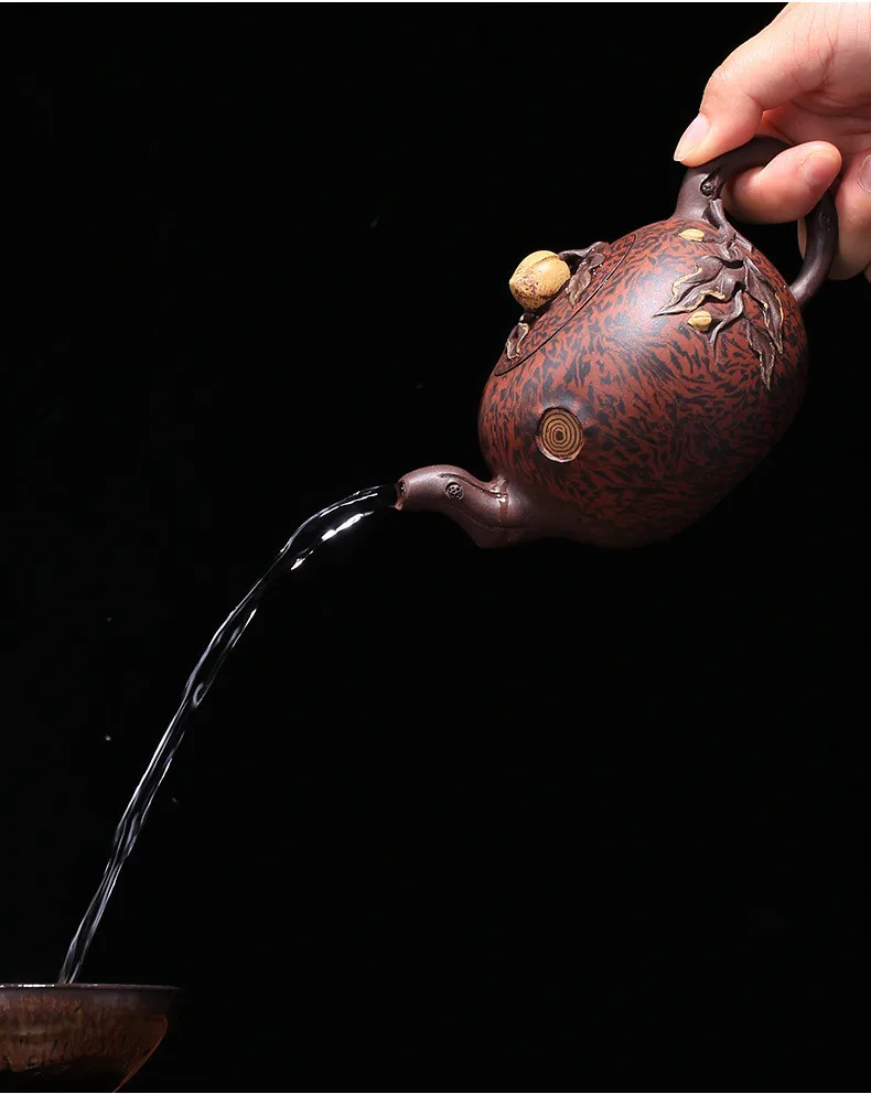 

Chinese Porcelain Teapots Yixing Teapot Gongfu Tea Set Zisha Pot 370ml New Arrived High Quality With Gift Box Safe Packaging