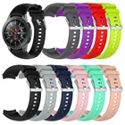 Регулируемый мягкий силиконовый ремешок eiEuuk для наручных часов, браслет для Samsung Galaxy Watch (46 мм)Gear S3, умные часы