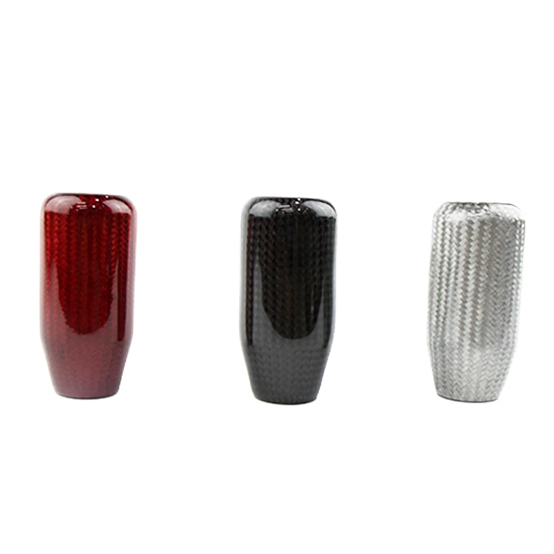 Универсальная ручка переключения из углеродного волокна автомобильная рычаг в