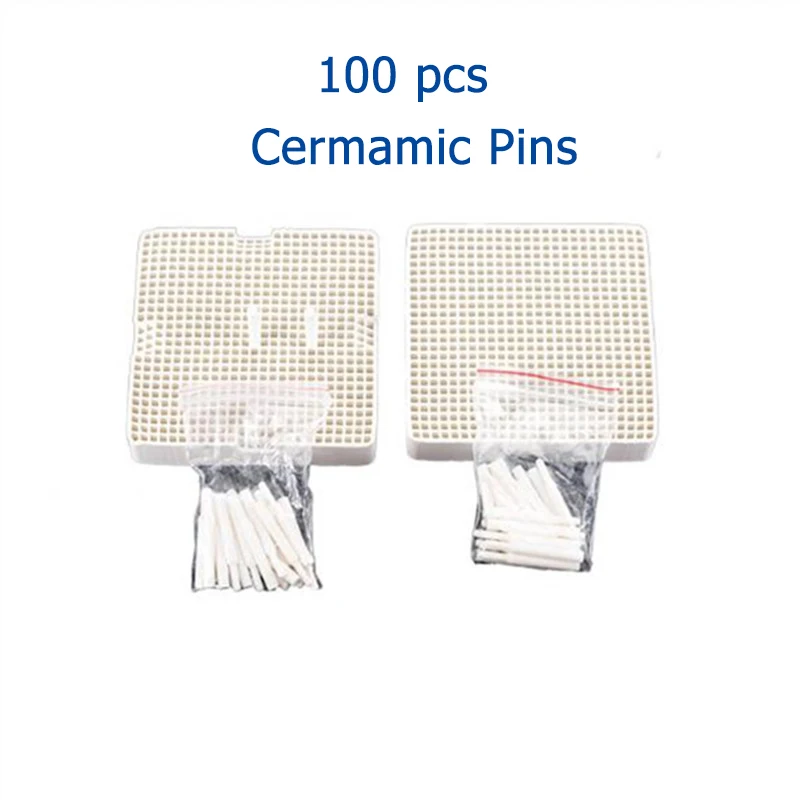 100 шт. циркониевая керамическая булавка для стоматологической лаборатории