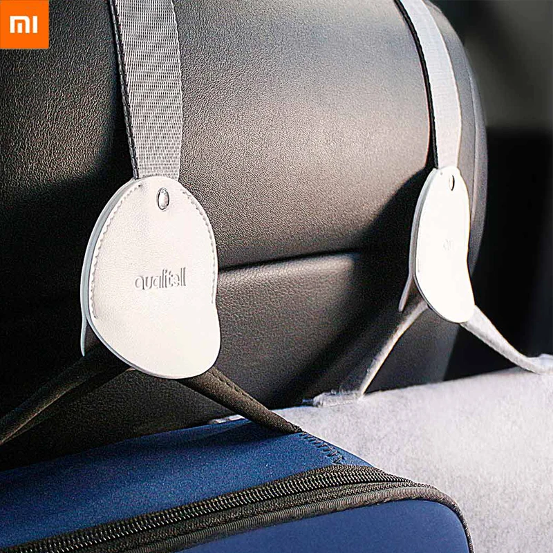 Автомобильный крюк Xiaomi Mijia 2 шт. для хранения автомобиля легко установить дизайн безопасности для автомобиля крючки высокого качества