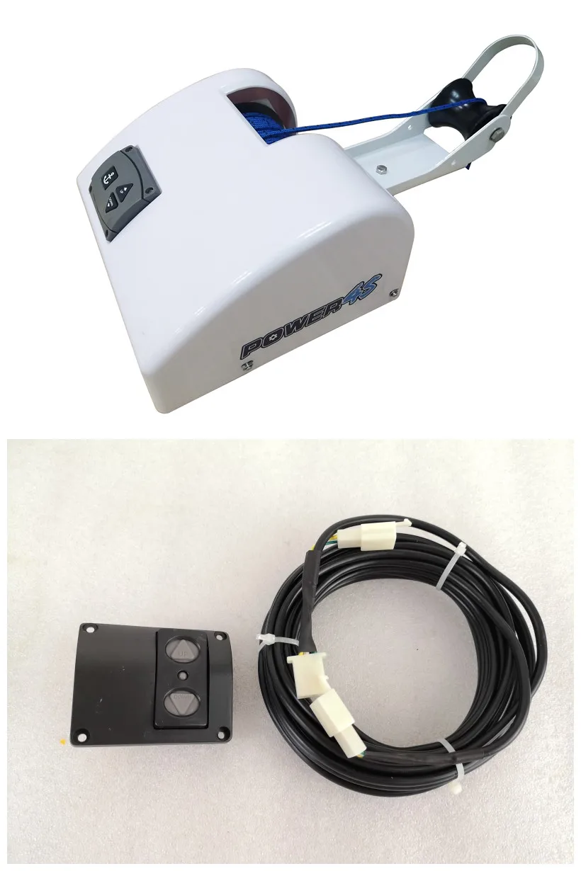 12 В второй переключатель якорная лебедка Брашпиль 25 фунтов для морской лодки