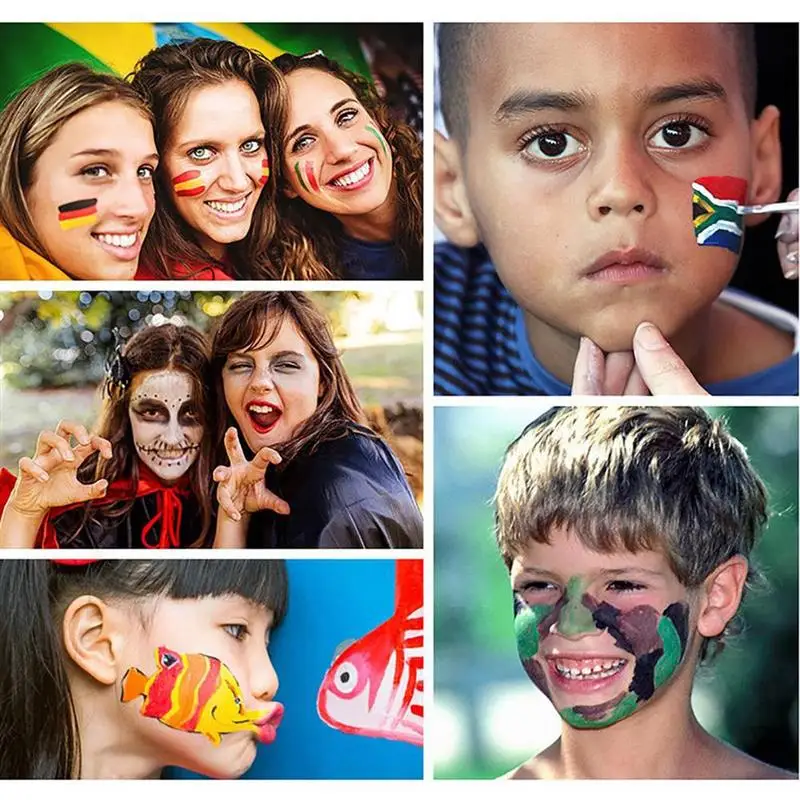 Краска для лица и тела на Хэллоуин набор придания формы макияжу Набор создания