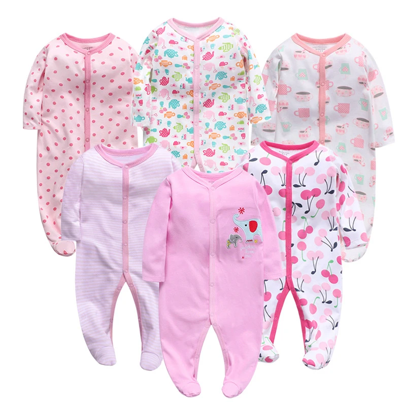 Roupa de bebes/2020 г. Летний комбинезон для новорожденных мальчиков и девочек Хлопковая