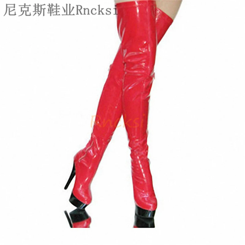 Сексуальные ботинки на высоком каблуке 15 см стальные трубы танцевальные